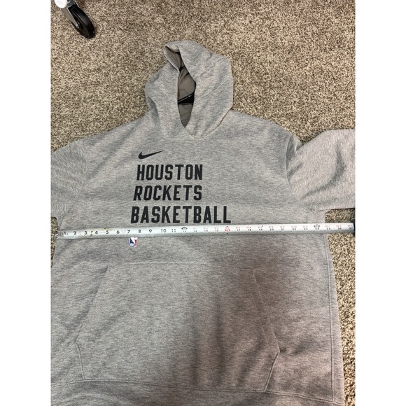 Houston Rockets Nike Sweatshirt Engineered NBA Mens Size XL Gray - Picture 7 of 8
